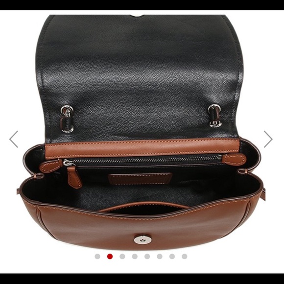 NWT genuine COACH nomad crossbody dabble brown - Picture 2 of 7